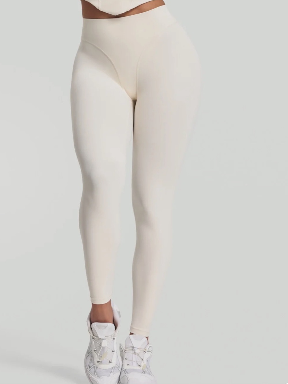 Contour Leggings - Cream